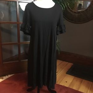 NWT Black Flowy Dress